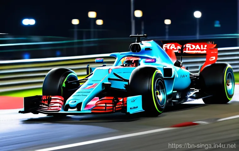 싱가포르 F1 그랑프리 - **Prompt 1: The Electrifying Night Symphony of Singapore F1**
    "A breathtaking aerial view of the...
